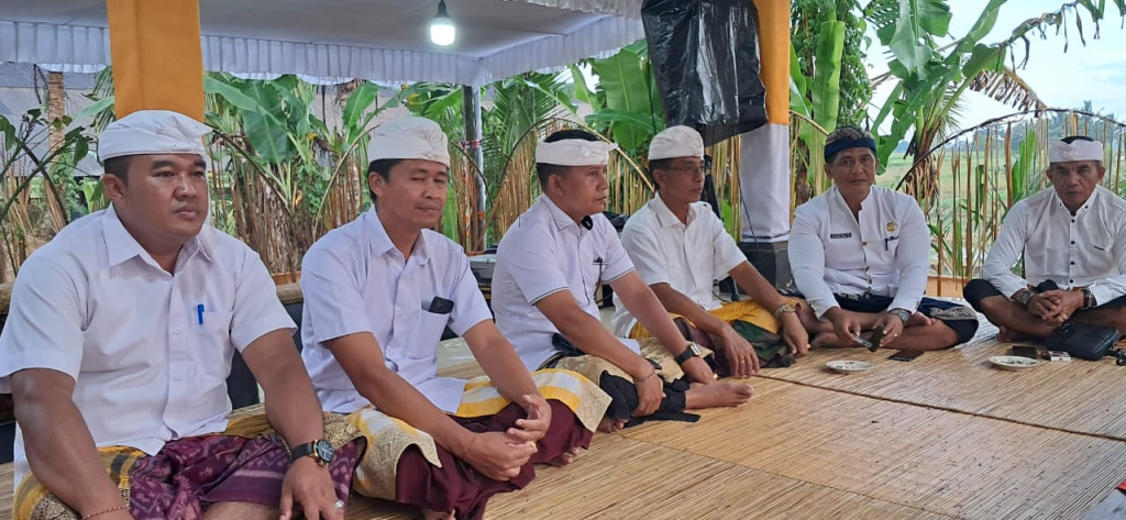 Pelaksanaan Nyekah Masal di Desa Pangsan Tahun 2025